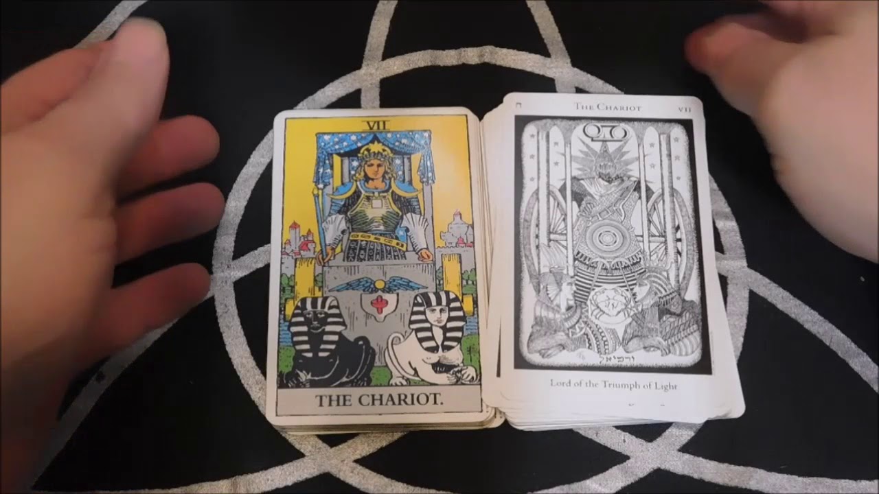 Rider Waite, Hermetic Tarot Side By Side Review