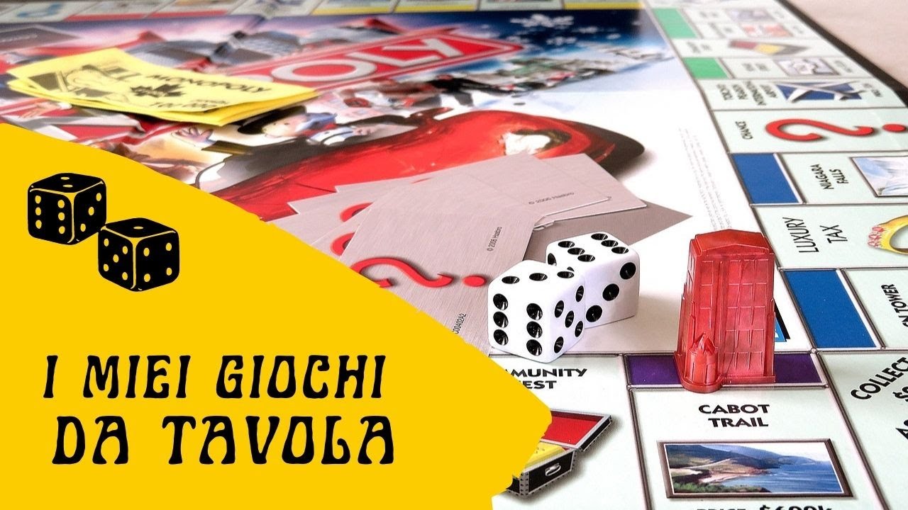 I MIEI GIOCHI DA TAVOLA - VINTAGE E NON SOLO