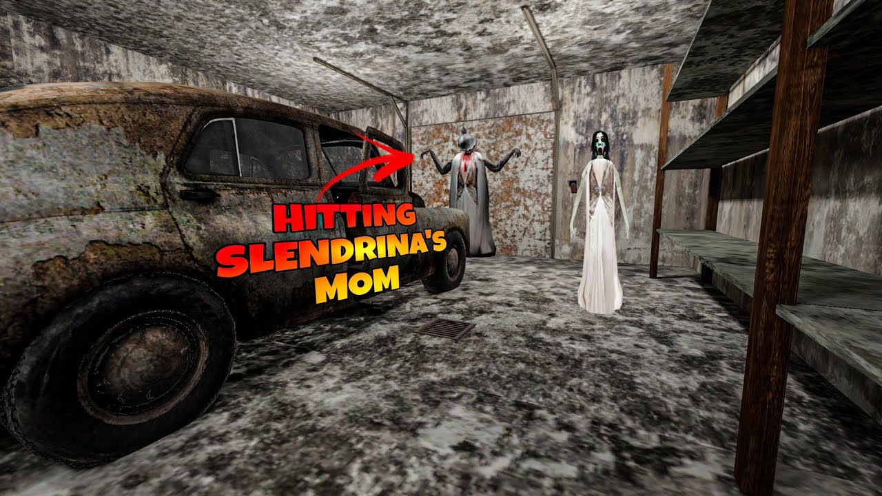 Hitting Slendrina's Mom In Granny Recaptured