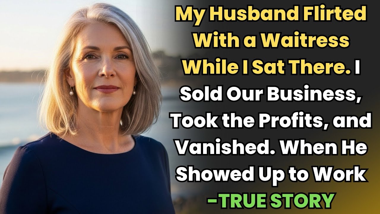 HER TRUE STORY FROM FLORIDA 👵💔 He Flirted With a Waitress… She Sold Their Business and Vanished