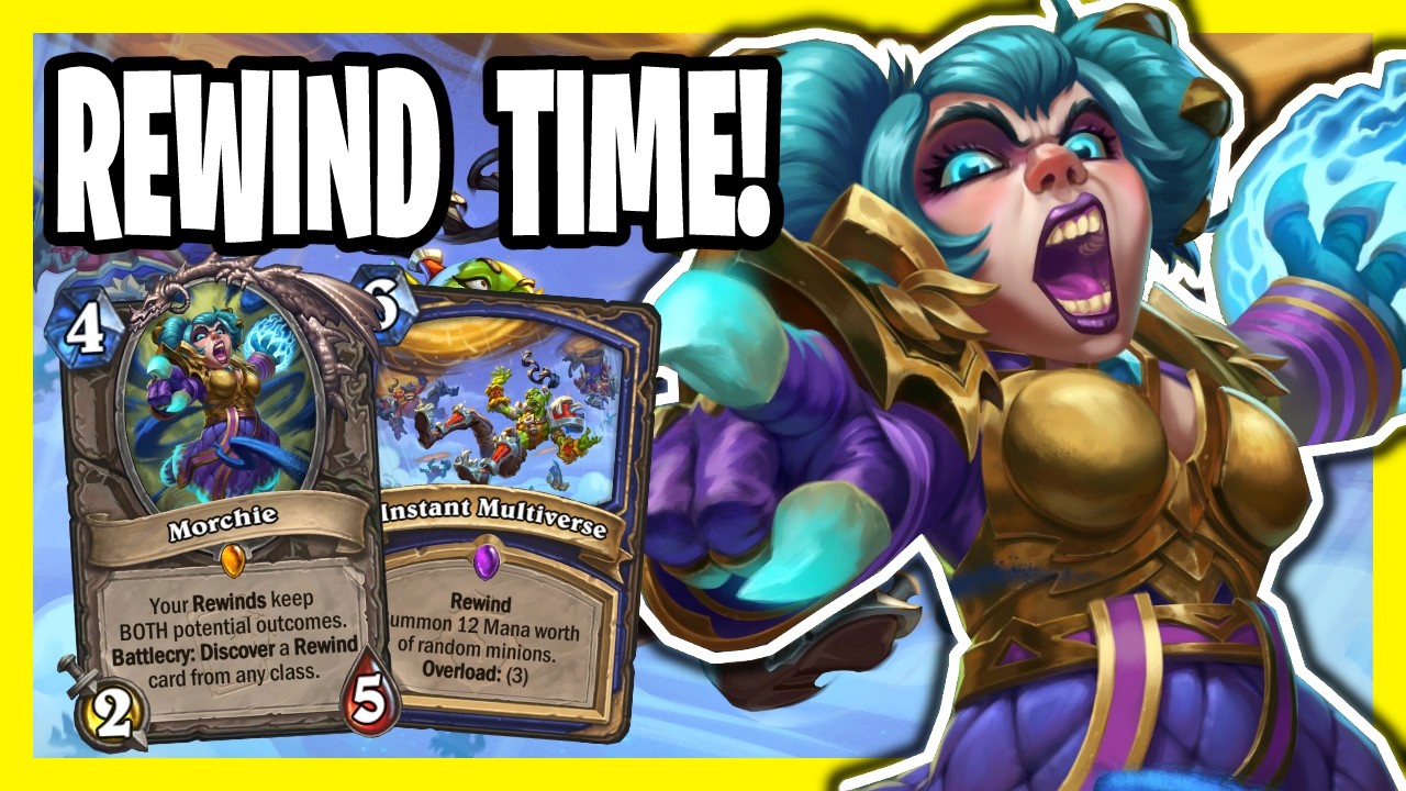 Morchie Shaman is ALARMINGLY FUN! Echoes of the Infinite Hearthstone Shaman Deck