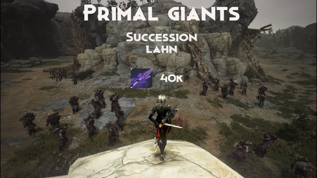 BDO Succ lahn 303k | 40k trash Yellow ls | Primal Giant Post