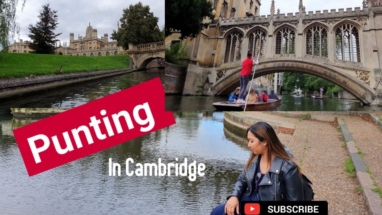 Punting in Cambridge | Cambridge Vlog