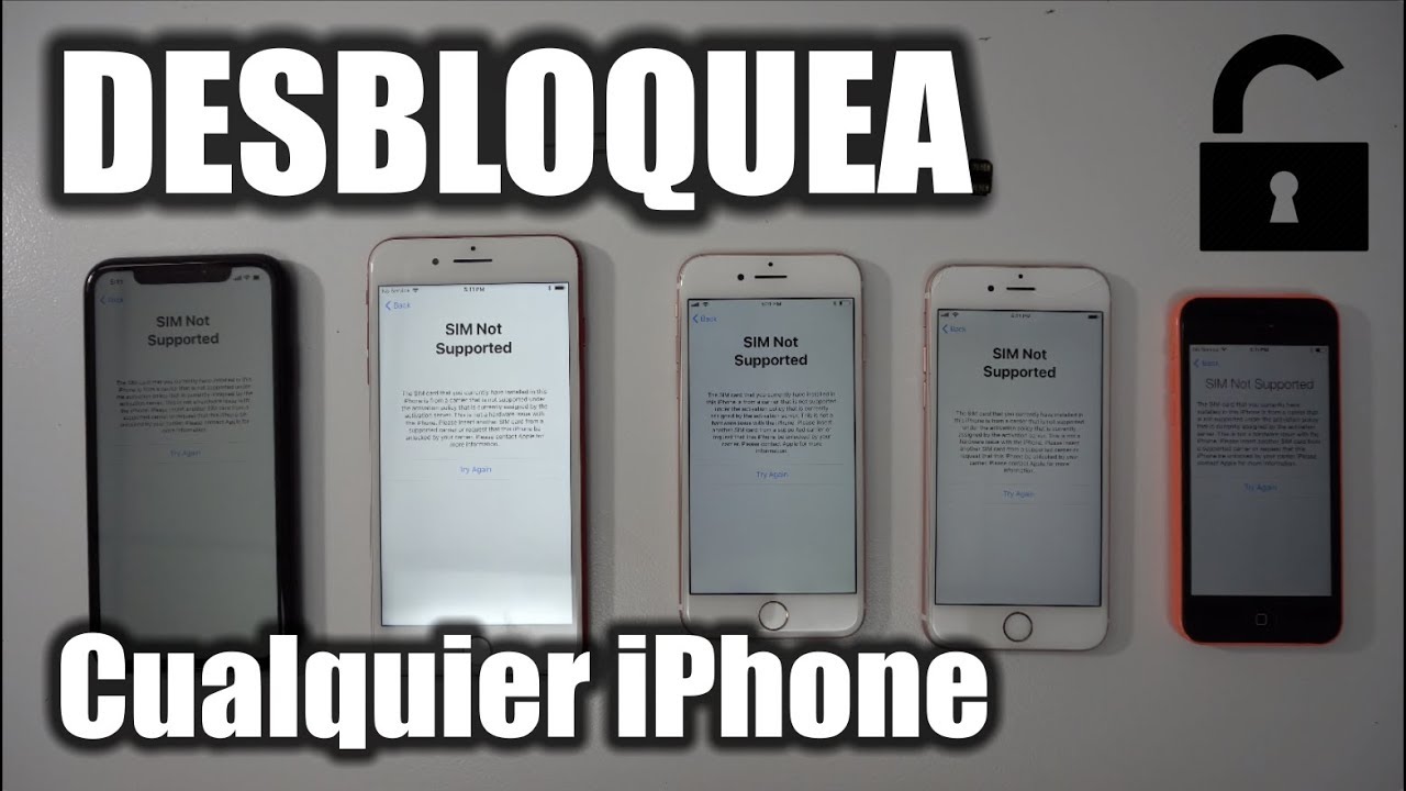 Como Desbloquear iPhone Y Liberar De Cualquier Compañia