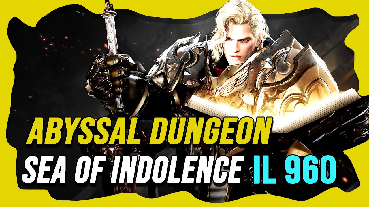 LOST ARK | Paladin - Abyssal Dungeon Gate of Paradise Sea of Indolence iL960 | Gameplay