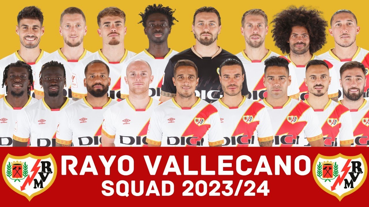 RAYO VALLECANO Squad Season 2023/24 | Rayo Vallecano | FootWorld