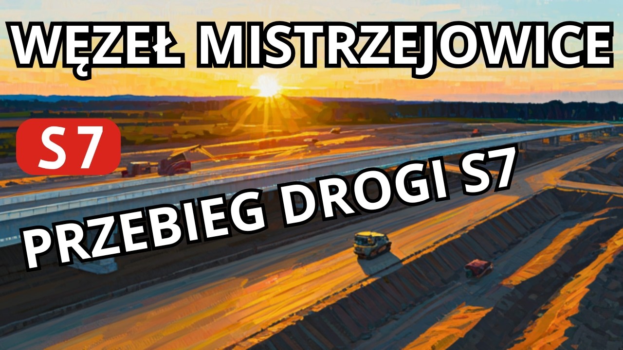Droga S7. Budowa Węzła Mistrzejowice  ,kwiecień 2026