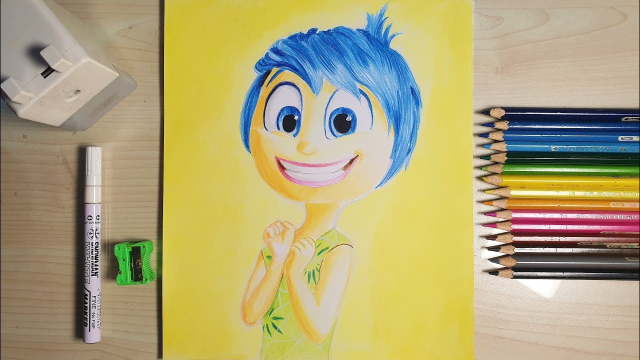 Drawing Joy from Inside Out 2 Disney Pixar