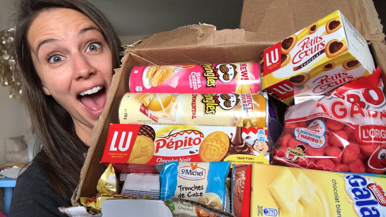 I Try French Snack Foods!