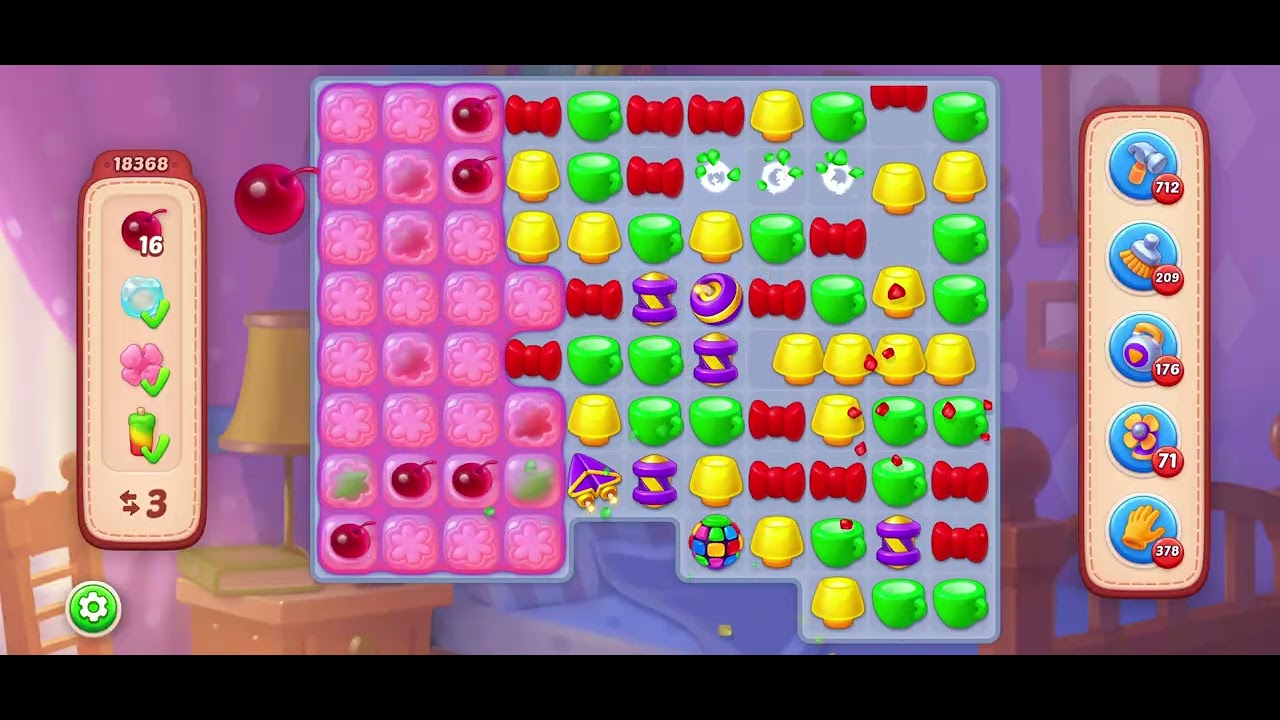 Homescapes Level 18368  -- No cheats