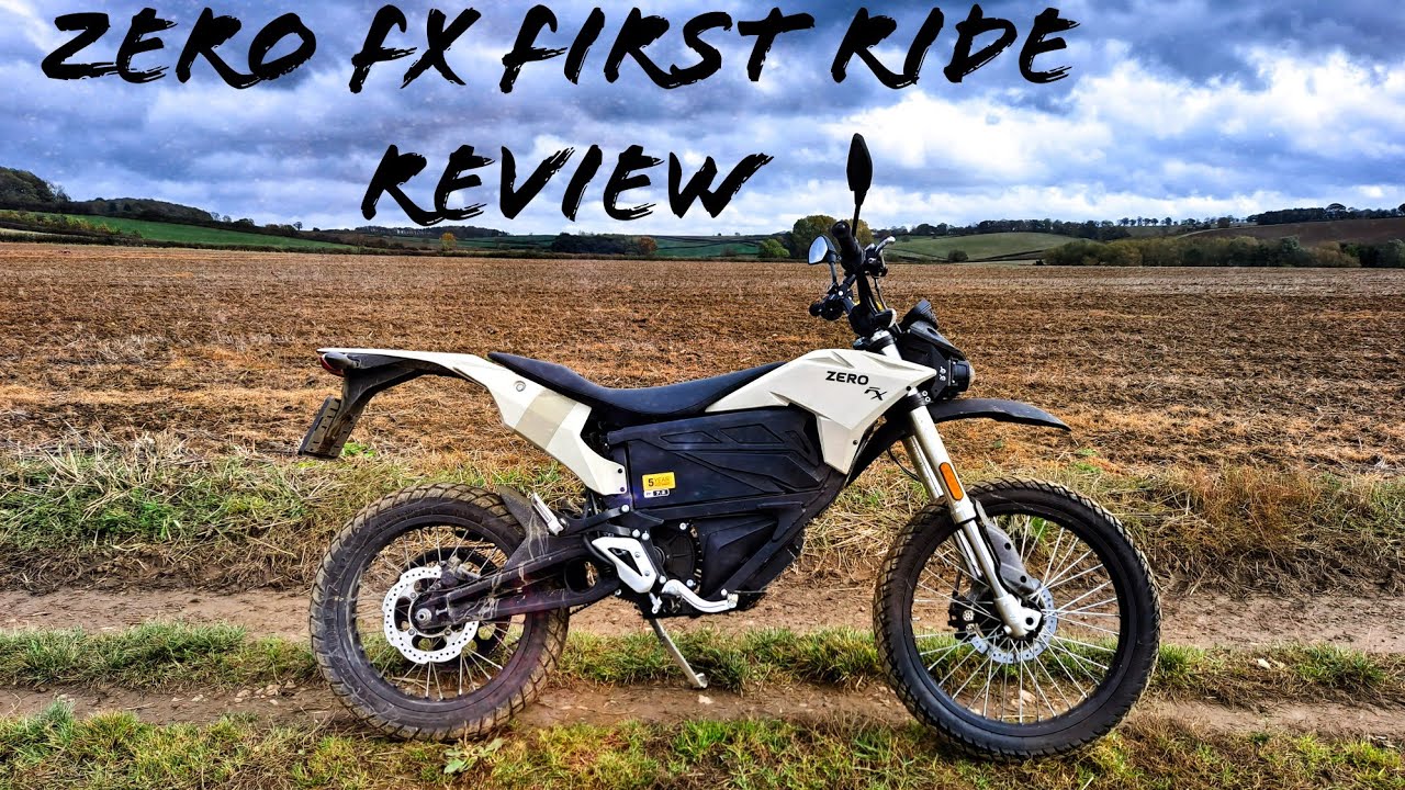 Zero Motorcycles FX First Ride Reviews   Zero FX Test Ride Must See!