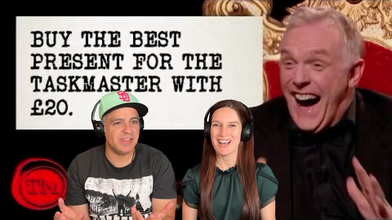Taskmaster - Series 1 Episode 3 - Buy Greg a Gift for 20 Quid REACTION