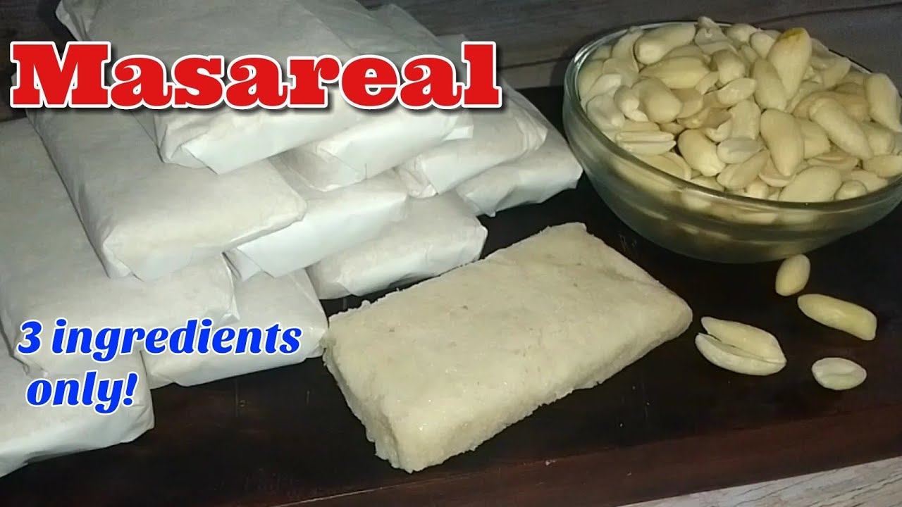 MASAREAL RECIPE | HOW TO MAKE FAMOUS PASALUBONG SWEET TREATS | CEBU DELICACY