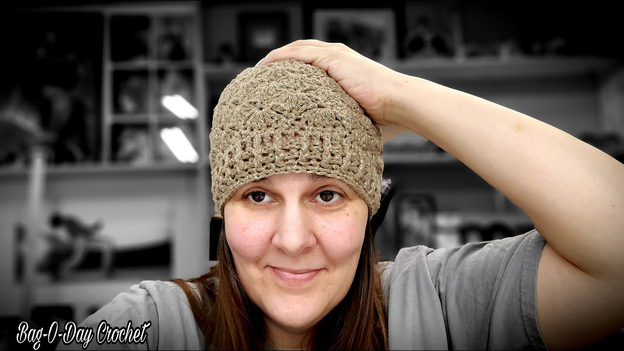 Crochet Hat / Crochet Beanie / Bag O Day Crochet Tutorial #667 Subtitles Available in 21 languages