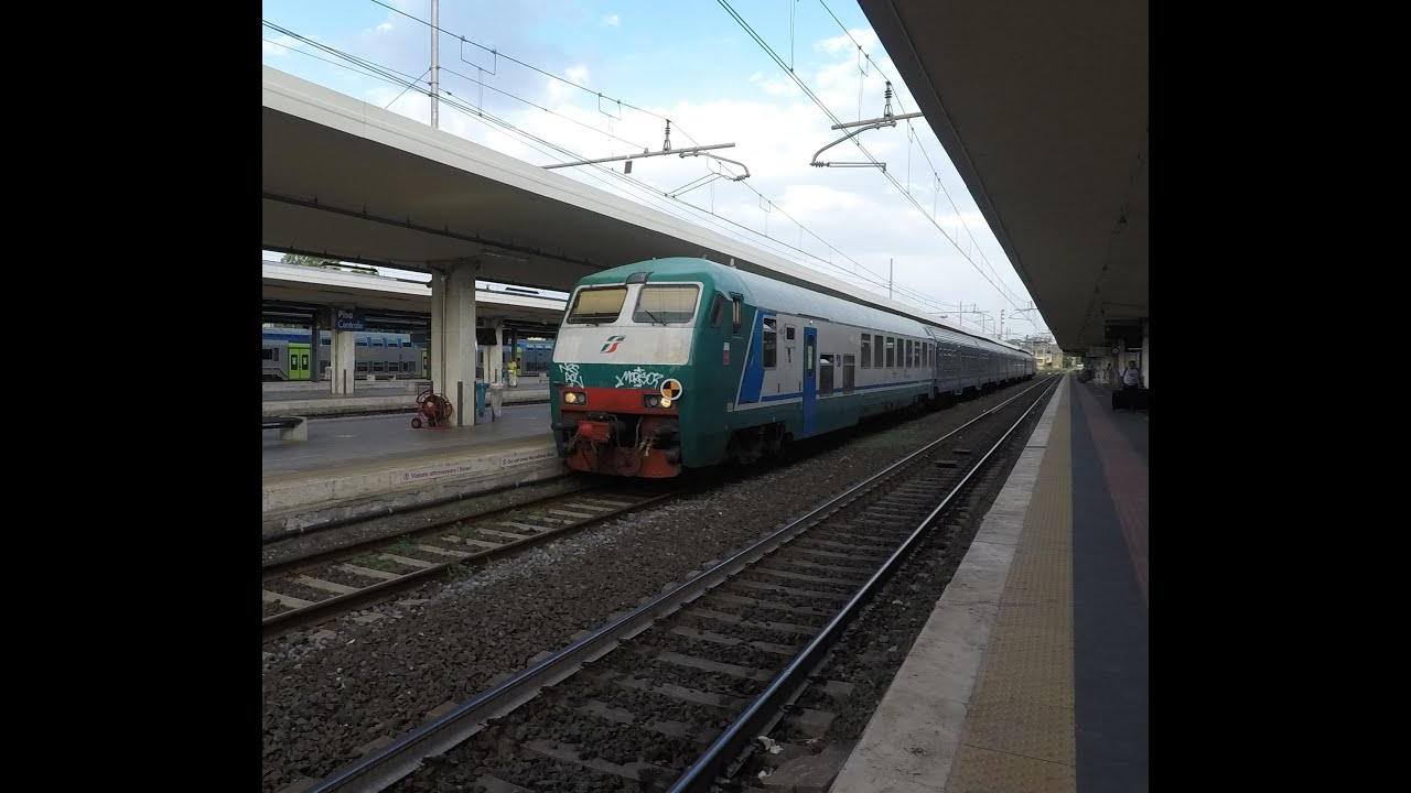 Treni a Pisa Centrale il 5 giugno 2022 - Tra UIC-X, Bisarca, Rock e molto altro