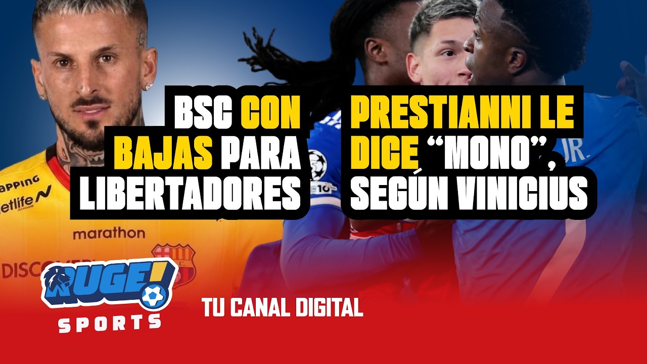 🔴#RugeSports | Barcelona con bajas para LIBERTADORES / ¿Le dijeron mono VINICIUS? - 18 feb