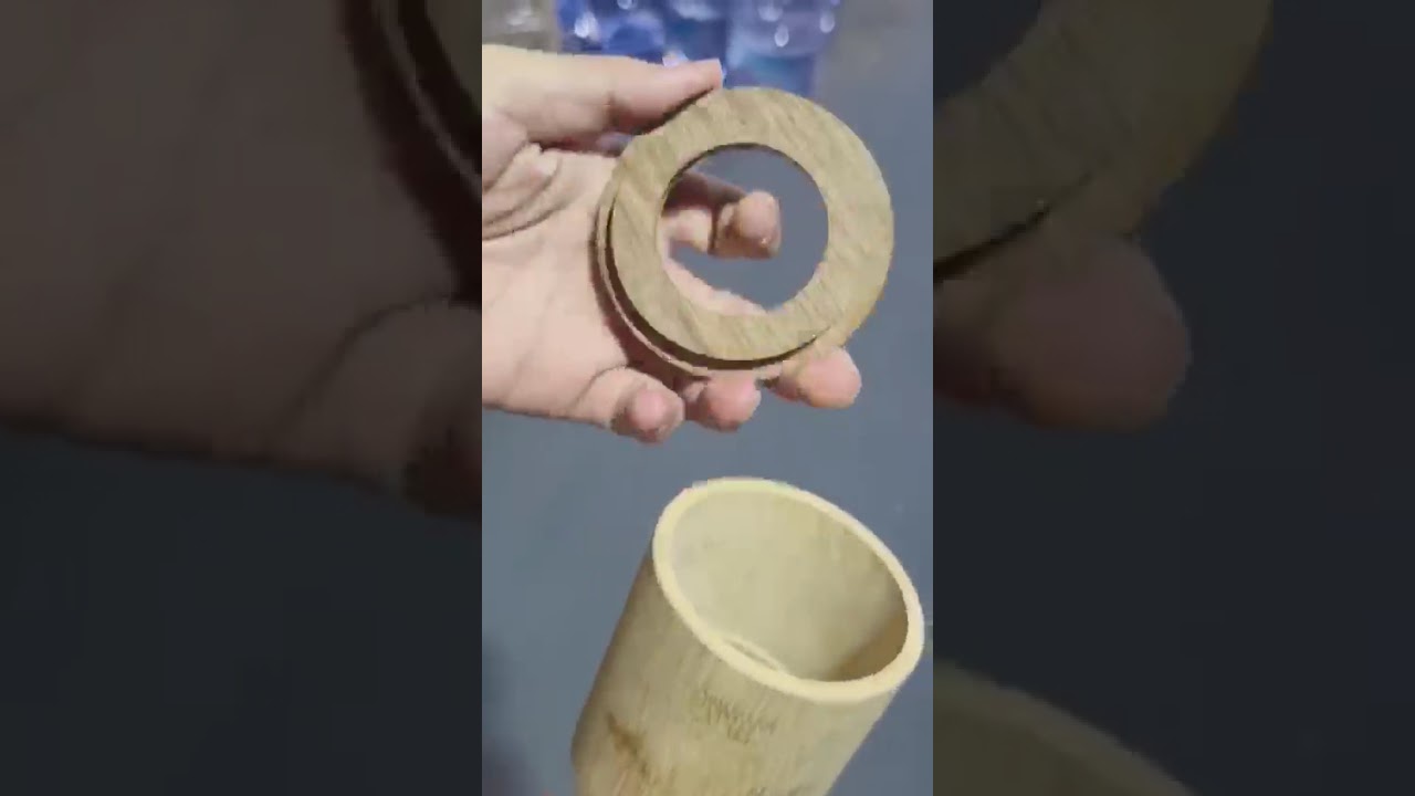 Perfect Wood Cutting in Cup Shape 😍
