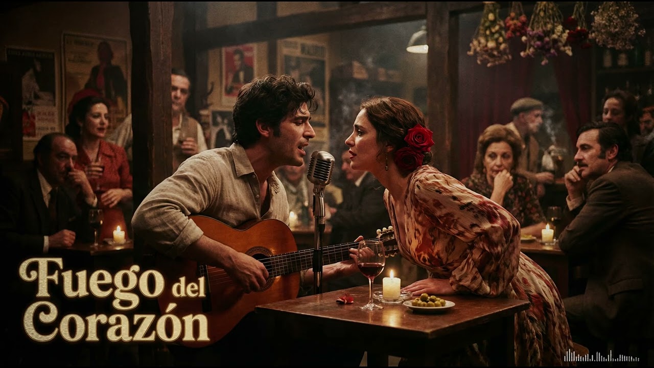 Passionate Spanish Bolero | Fuego del Corazón | Original 1970s Style