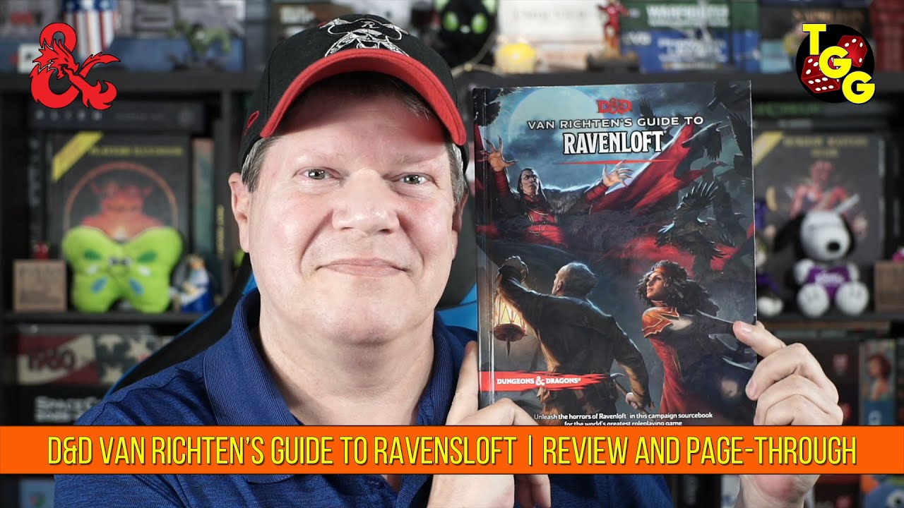 Dungeons & Dragons Van Richten's Guide to Ravenloft | Review and Page-Through