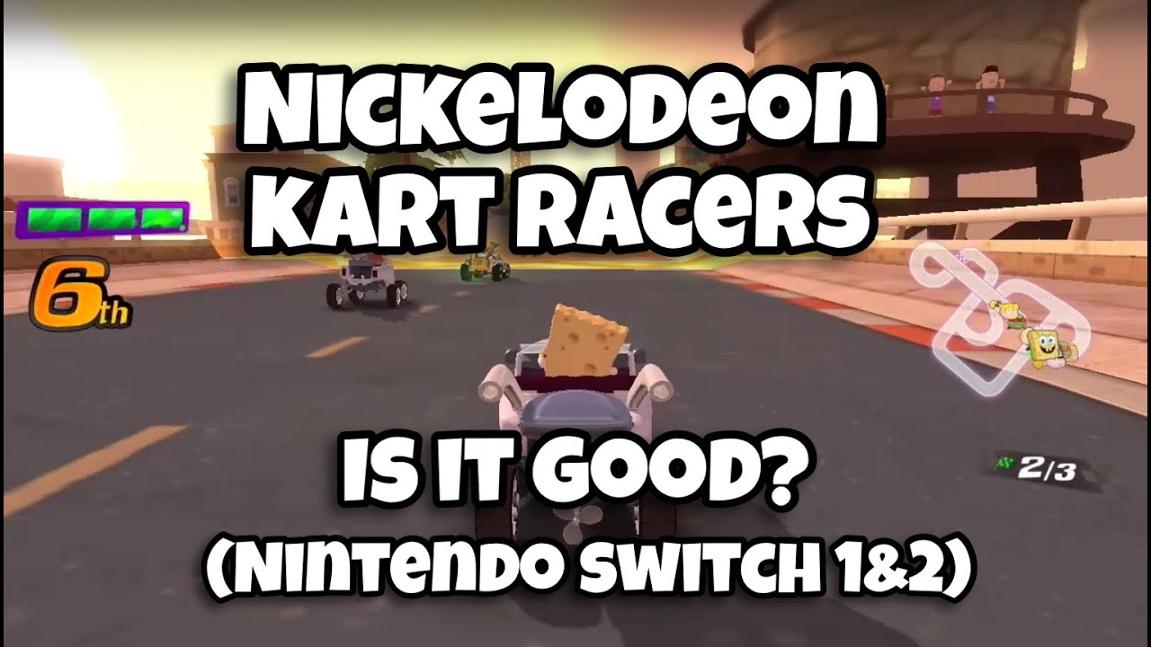 Обзор игры Nickelodeon Kart Racers для Switch / Switch 2