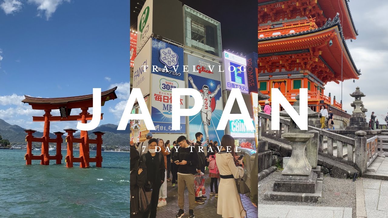 Japan diaries | 7 days in Japan exploring Osaka, Wakayama, Kyoto and Hiroshima