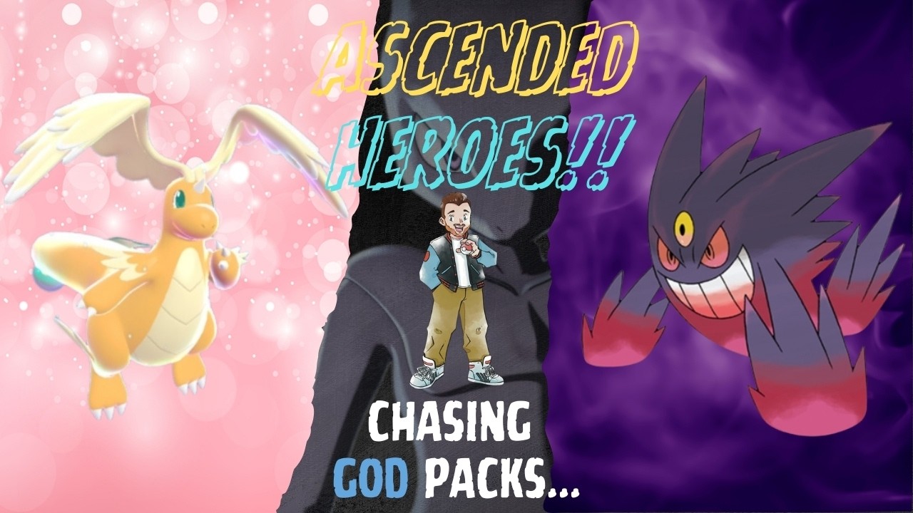 Ascended Heroes...Chasing GOD Packs!!