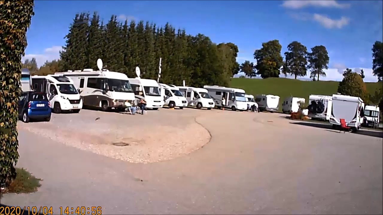 Anfahrt zum Wohnmobil-Stellplatz in Nesselwang