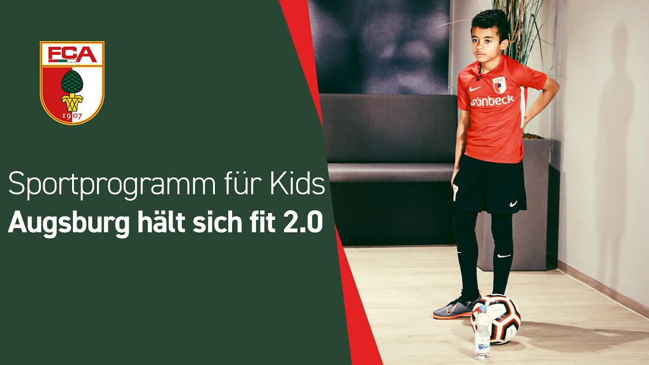 Augsburg hält sich fit 2.0 // Sportprogramm für Kids - Workout 5 mit Gast Nikki Adler