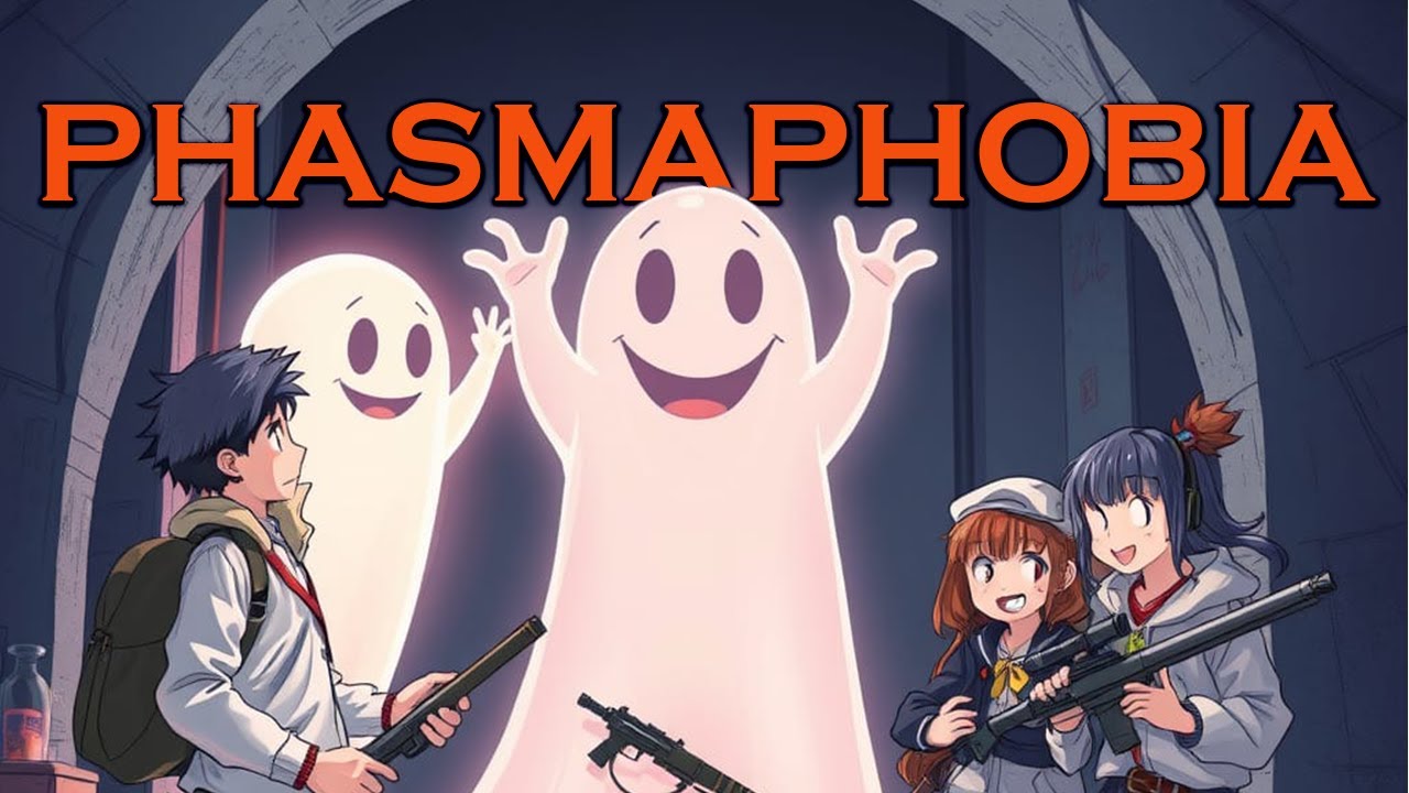 Phasmophobia Chaos! Leechie Trolls, Claire Screams, & Ginj’s ASMR Moment