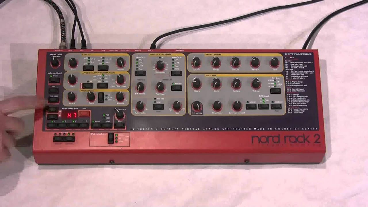 Nord Rack 2 Demo
