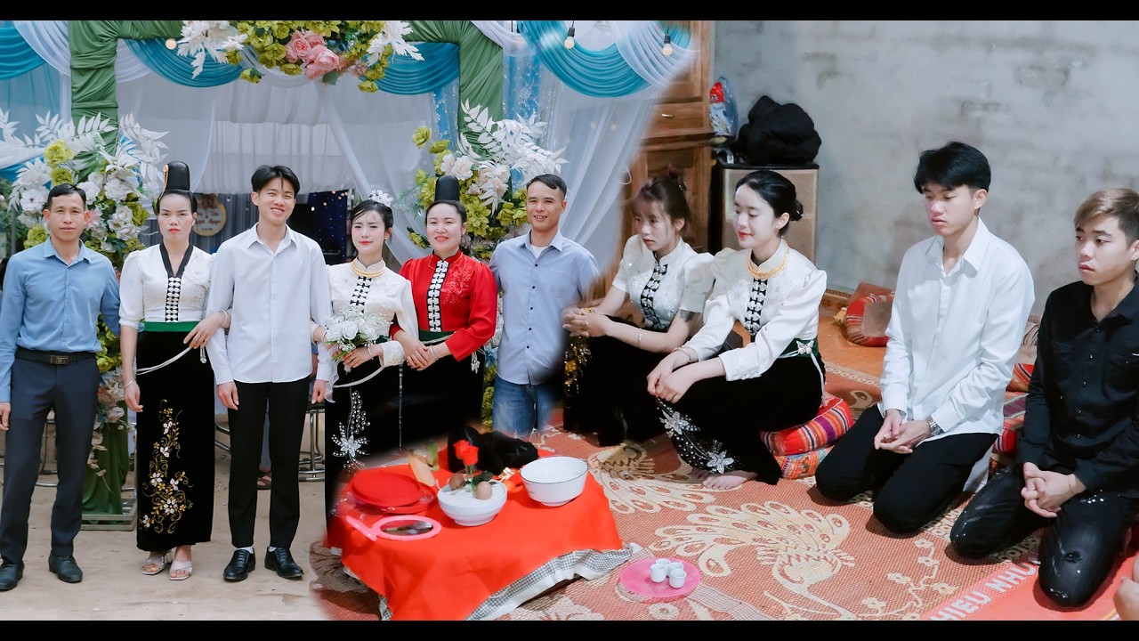 TOÀN CẢNH LỄ ĂN HỎI [[ THÚY QUỲNH & VĂN NGUYÊN ]] TẠI BẢN CHIỀNG PẤC - XÃ THUẬN CHÂU TỈNH SƠN LA