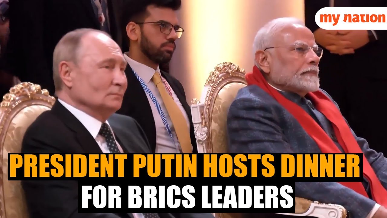 PM Modi Attends Cultural Event with BRICS Leaders, President Putin Hosts Dinner