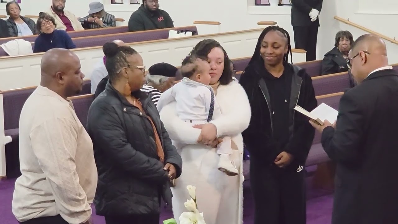 Baby Dedication: Brayden Amir Carter