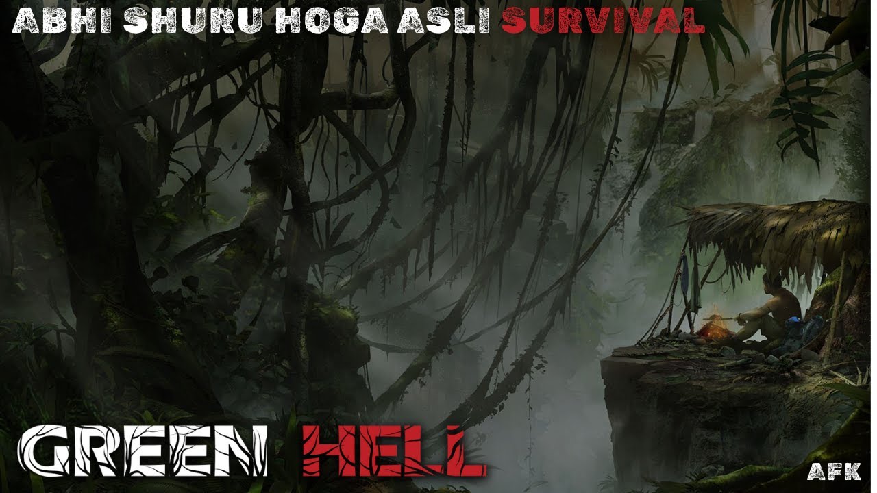 Abhi Shuru Hoga Asli Survival | Green Hell | AFK  #bandhilki #live