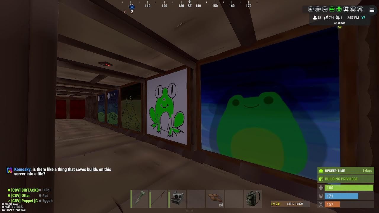 Art of Rust - End of month server tour