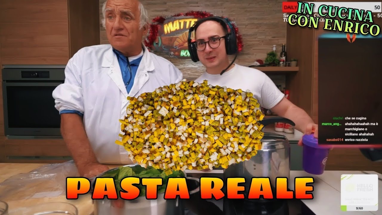 la PASTA REALE di CHEF ENRICO 👨‍🍳 ¦ IN CUCINA CON MATTEOHS