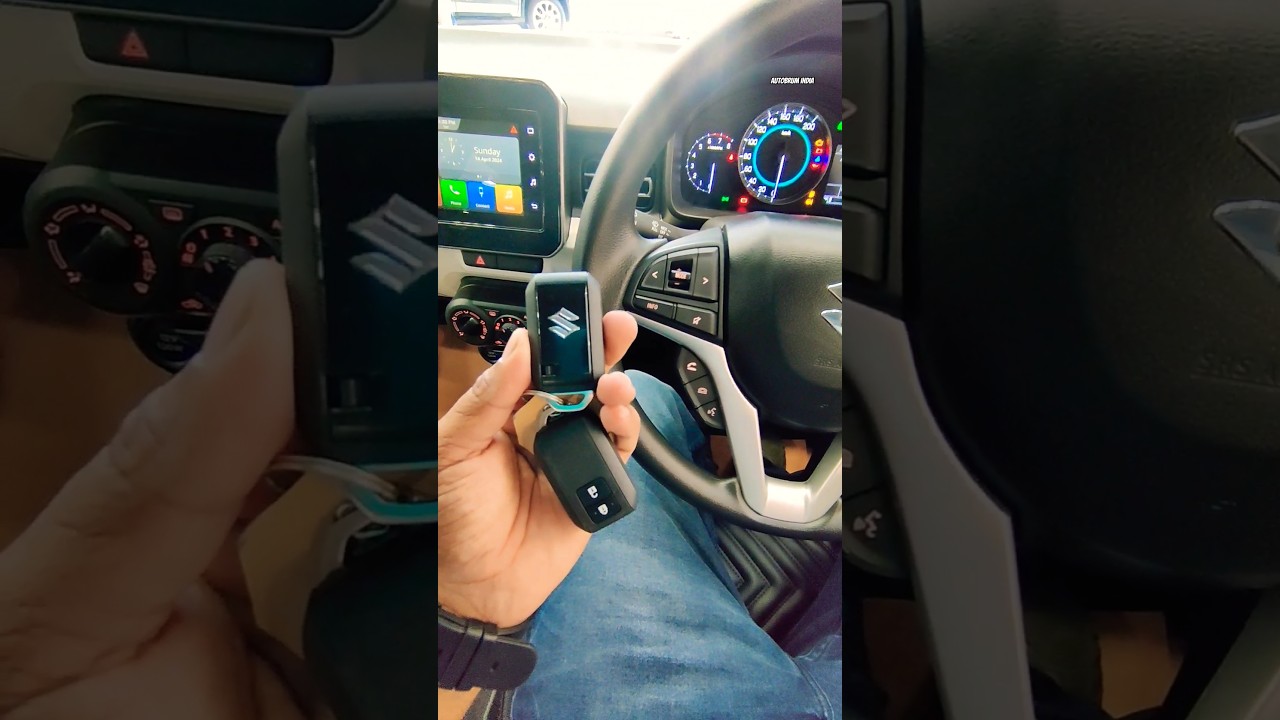 All New Maruti Suzuki Ignis Zeta MT Key & Dashboard Design 😍❤️