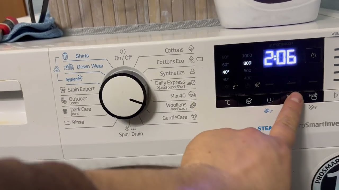 CURĂȚARE CUVĂ MAȘINĂ DE SPĂLAT BEKO WUE7612 ❌ ACTIVARE TUB CLEAN PENTRU IGIENIZARE ❌ BUTON EXPRESS