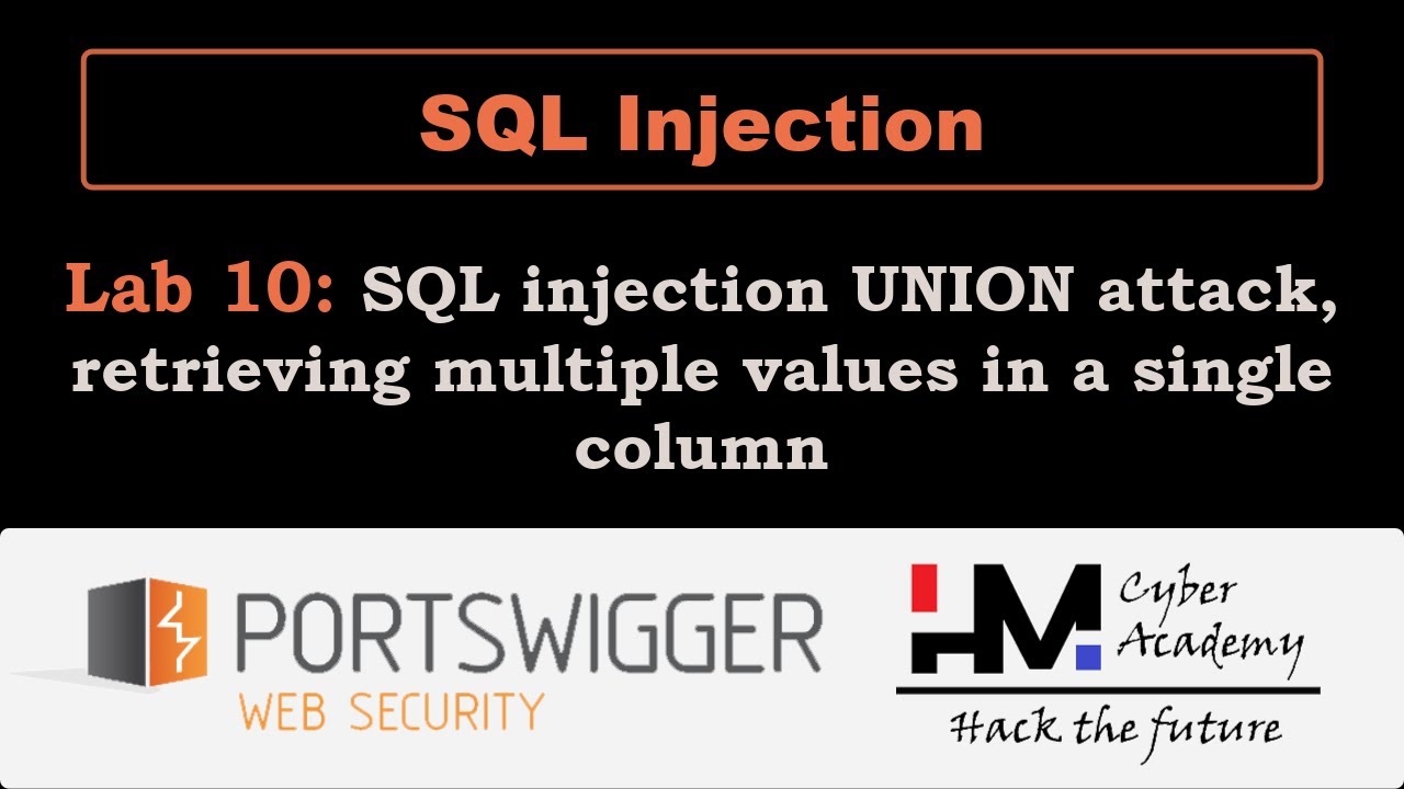 SQL-инъекция 10 | SQL-инъекция. Атака UNION, извлечение нескольких значений из одного столбца