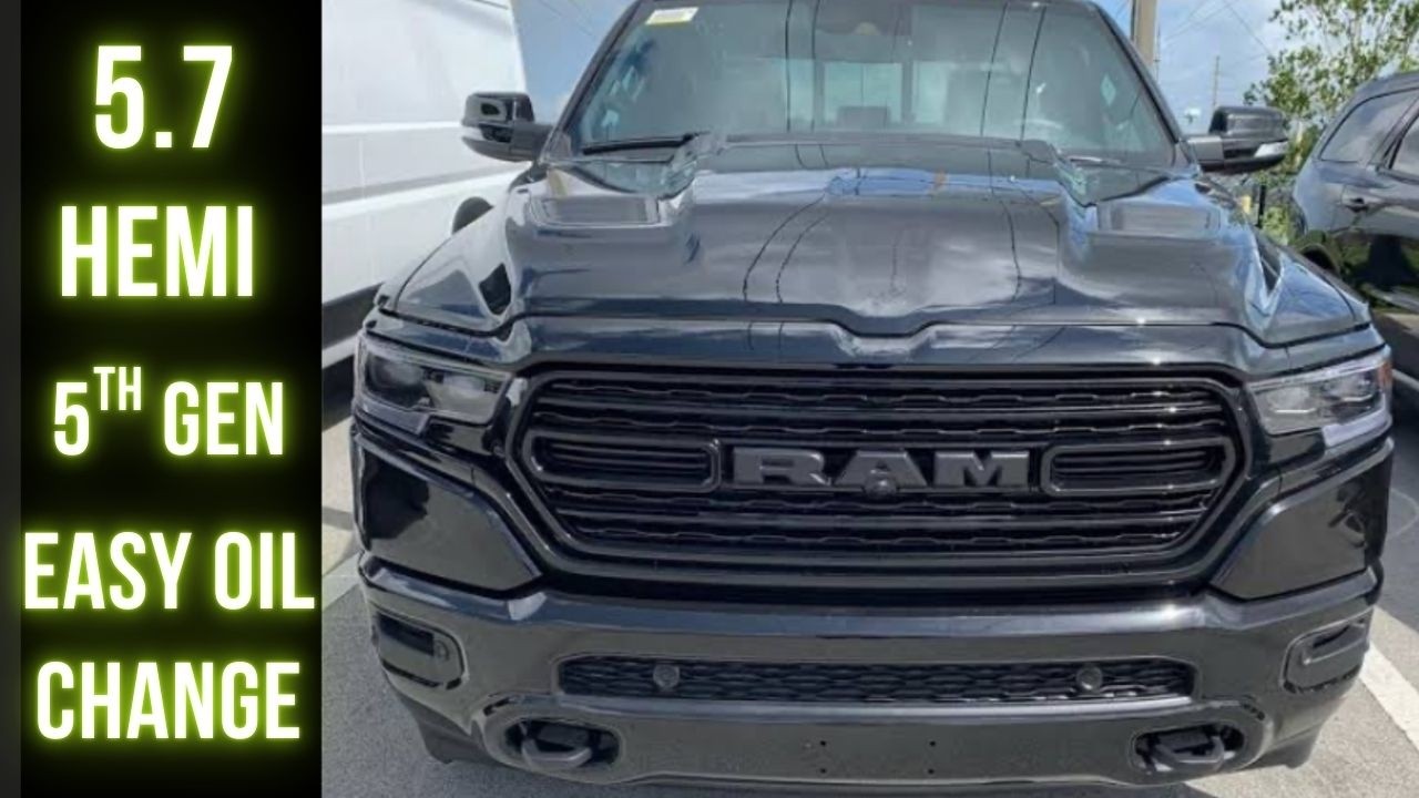 Ram Oil Change 5.7 Hemi | 2019-2026
