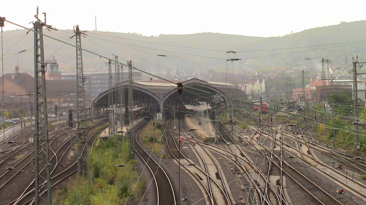 Führerstandsmitfahrt von Hagen Hbf nach Gevelsberg Kipp im ZEITRAFFER