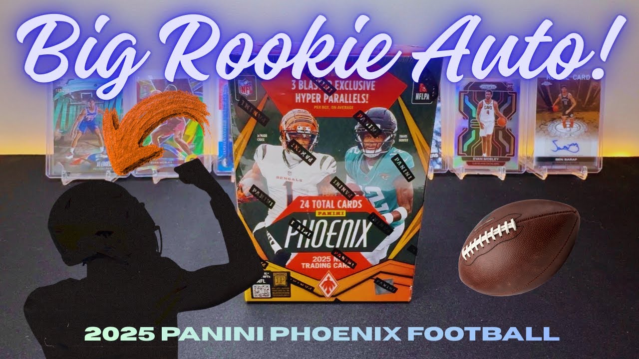 BIG ROOKIE QB AUTO PULL!! 2025 Panini Phoenix Football Retail Blaster Box Opening