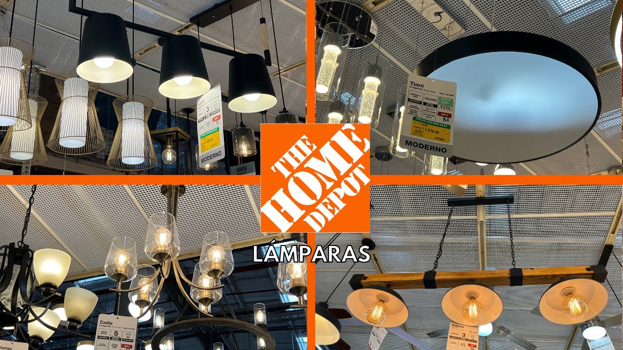 ILUMINA TU HOGAR CON HOME DEPOT/ PRECIOS BAJOS 2023