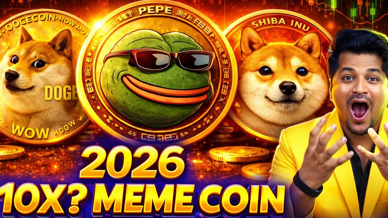 Top Meme Coins for 2026 💰 DOGE vs SHIBA vs PEPE | 10X Potential?
