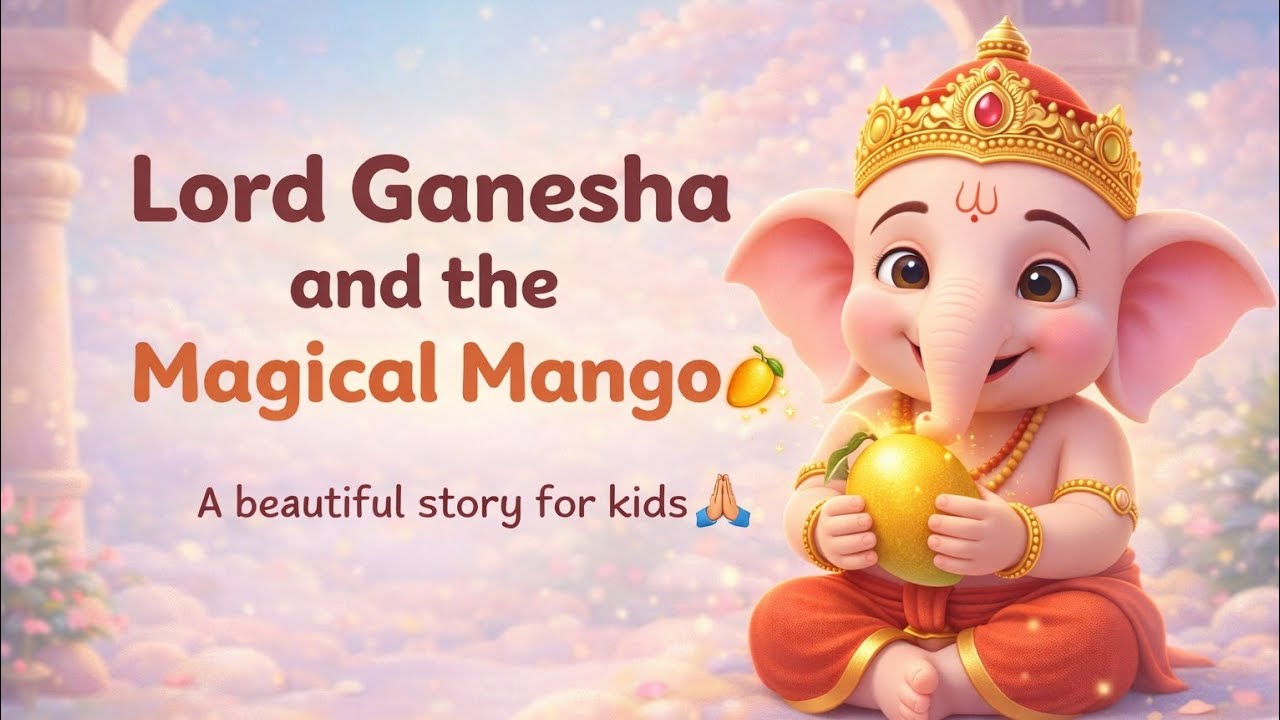 Lord Ganesha and the Magical Mango | Kids God Story 🙏