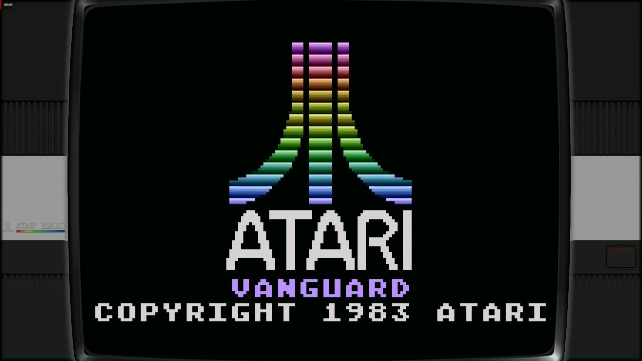 Vanguard (Atari 5200) – Classic 1980s Scrolling Shooter Adventure