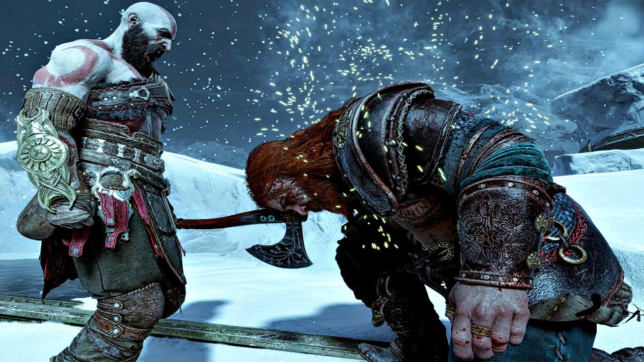 Thor Reaction To Kratos Spartan Rage Scene - God of War 5 Ragnarok (All Thor & Kratos Fight Quotes)