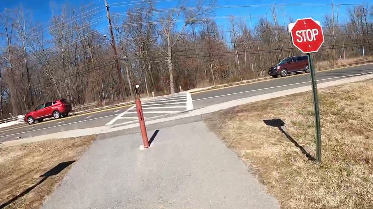 Bike Ride: Paint Branch Trail. (College Park)