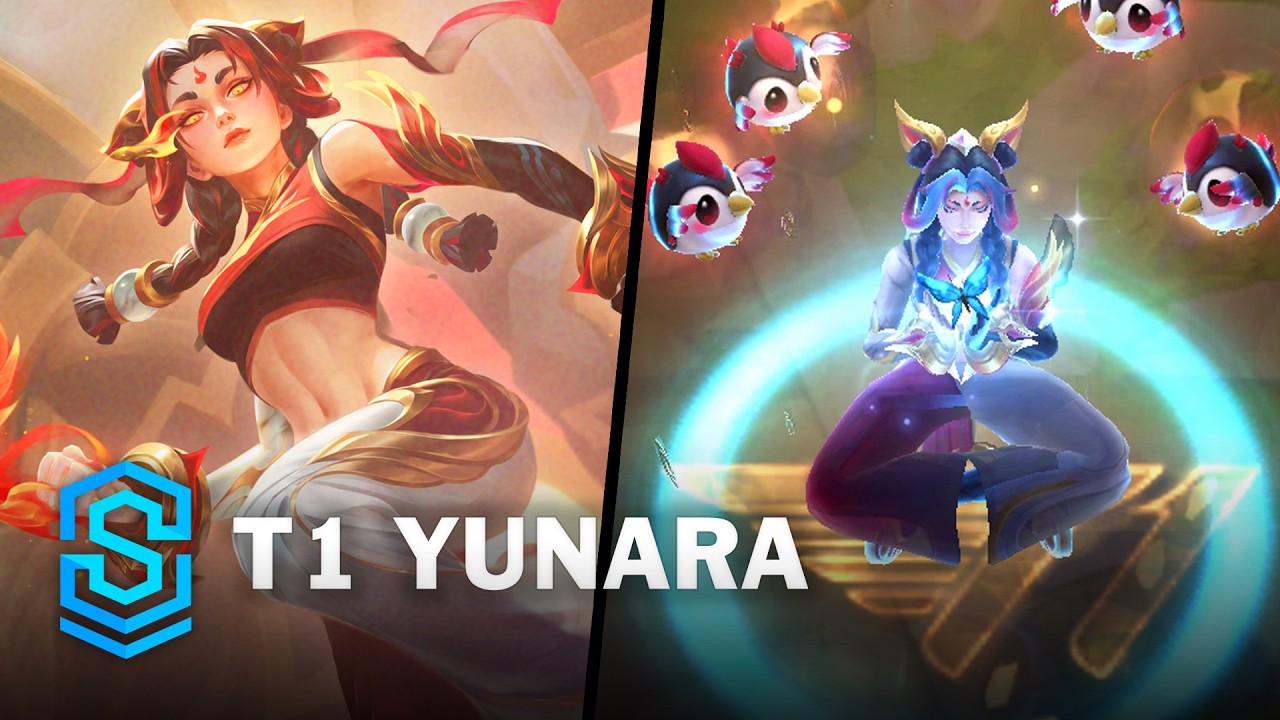 T1 Yunara Skin Spotlight - Pre-Release - PBE Preview - League of Legends
