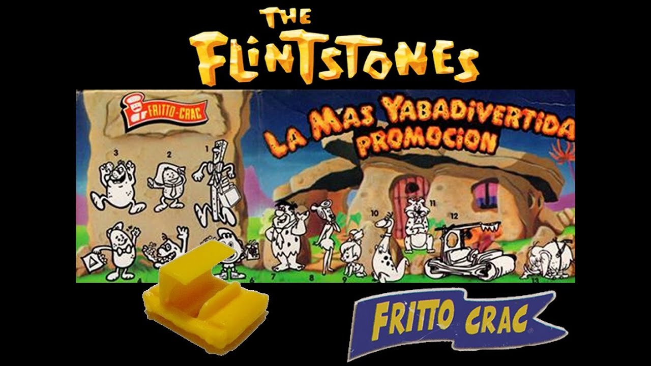 Recuerdenme! EP.4 The Flintstones: FIGURAS FRITO CRACK LOS PICAPIEDRAS